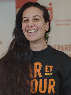 Portrait de Julie Payet, membre du comité ad hoc sur la langue française