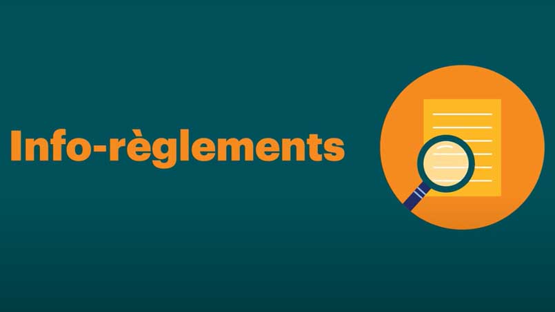 Vidéo sur Info-règlements pour un projet commercial
