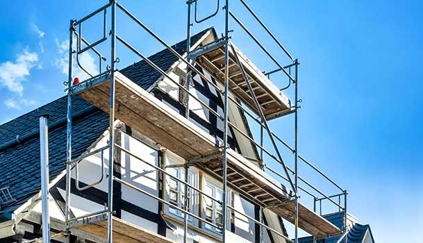 Rénovation du revêtement extérieur de la maison