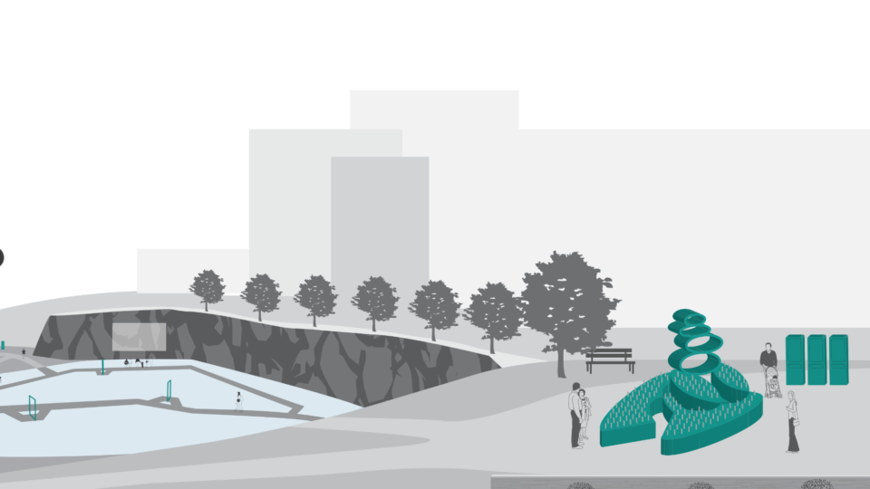 Illustration d'un parc