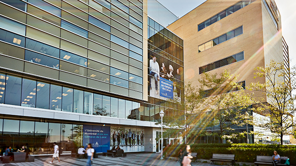 Le pavillon de l'université de Montréal à Laval.
