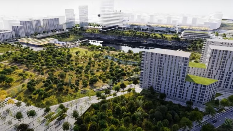 Plan du Carré Laval
