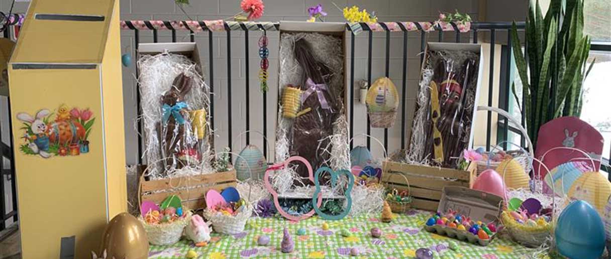 Chocolats de Pâques géants